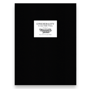 Tony Clark & Lyndal Walker: Ephemerality Is All Very Well: Portraits of Rowland S. Howard