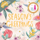 Christmas Card Wallet - BCNA - Festive Flora