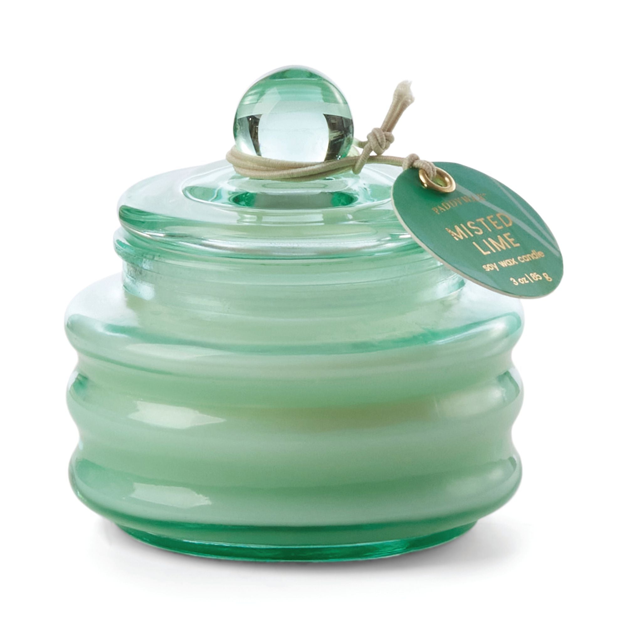 Beam 3 oz. Glass Candle Bright Green - Misted Lime