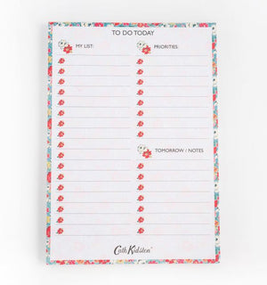 Florals Desk Planner Notepad