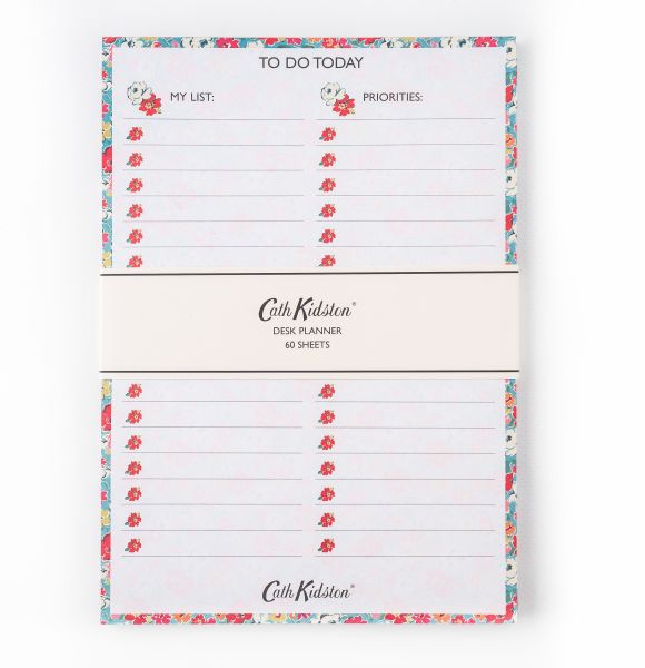 Florals Desk Planner Notepad