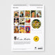 Frida Kahlo Wall Calendar 2027