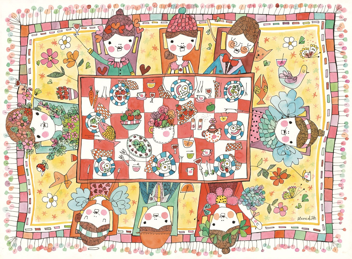 Gather Around: 1000 Piece Puzzle