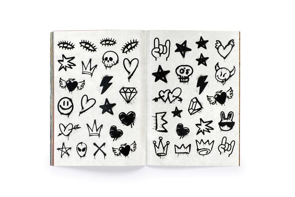 Graffiti Alphabet Sticker Book