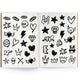Graffiti Alphabet Sticker Book