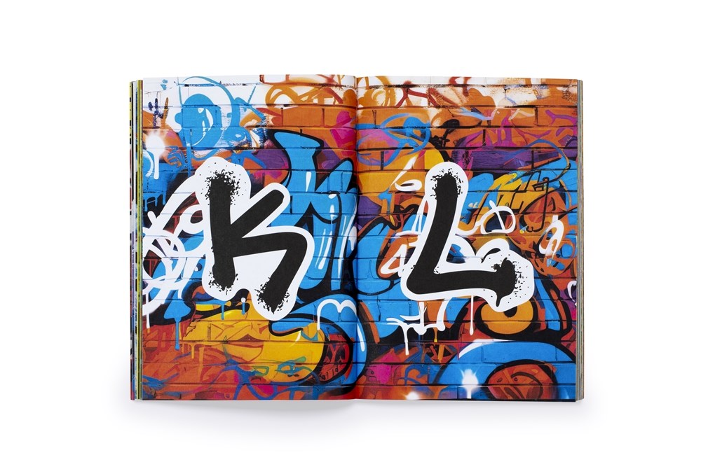 Graffiti Alphabet Sticker Book