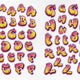 Graffiti Alphabet Sticker Book