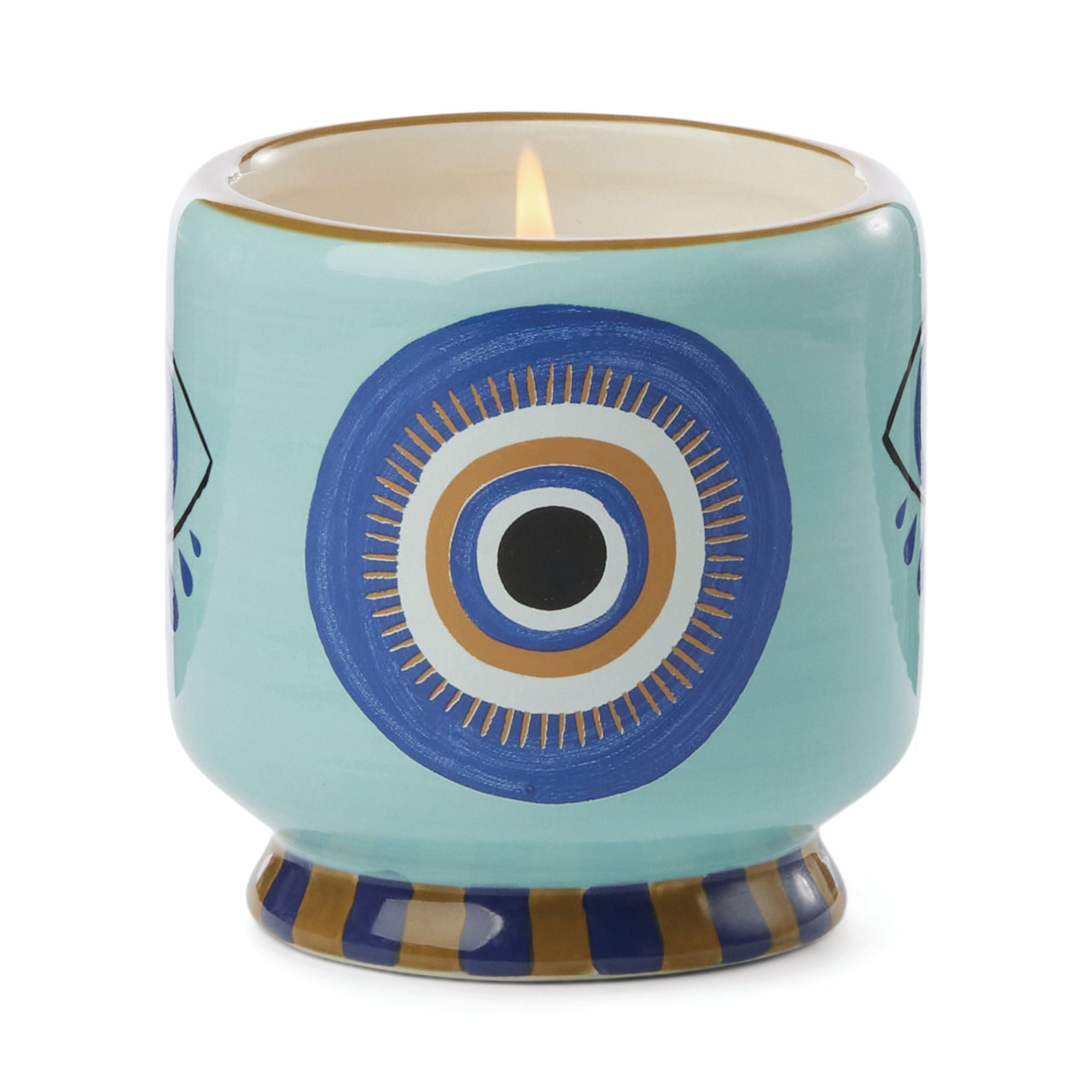 Adopo 8oz Ceramic Candle Eye - Incense and Smoke