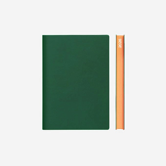 Daycraft (Day-To-Page) 2026 Diary - Green