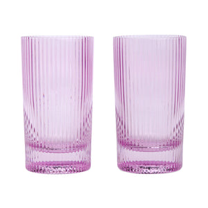 Stella Highball Tumbler Lilac - Set of 2