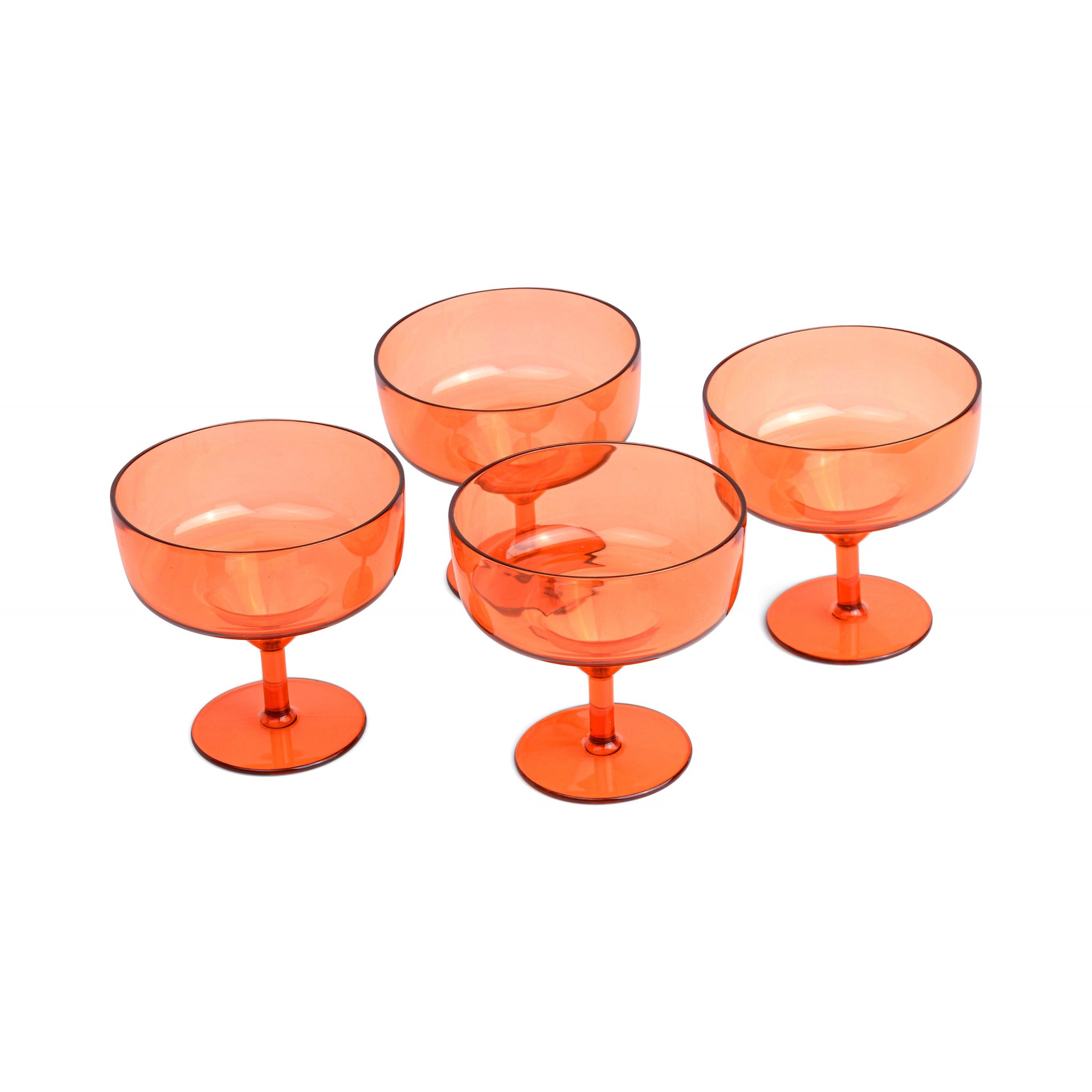 Rue Margarita Glass Orange - Set of 4