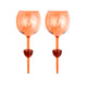 Bodie Riviera Glass Orange - Set of 2