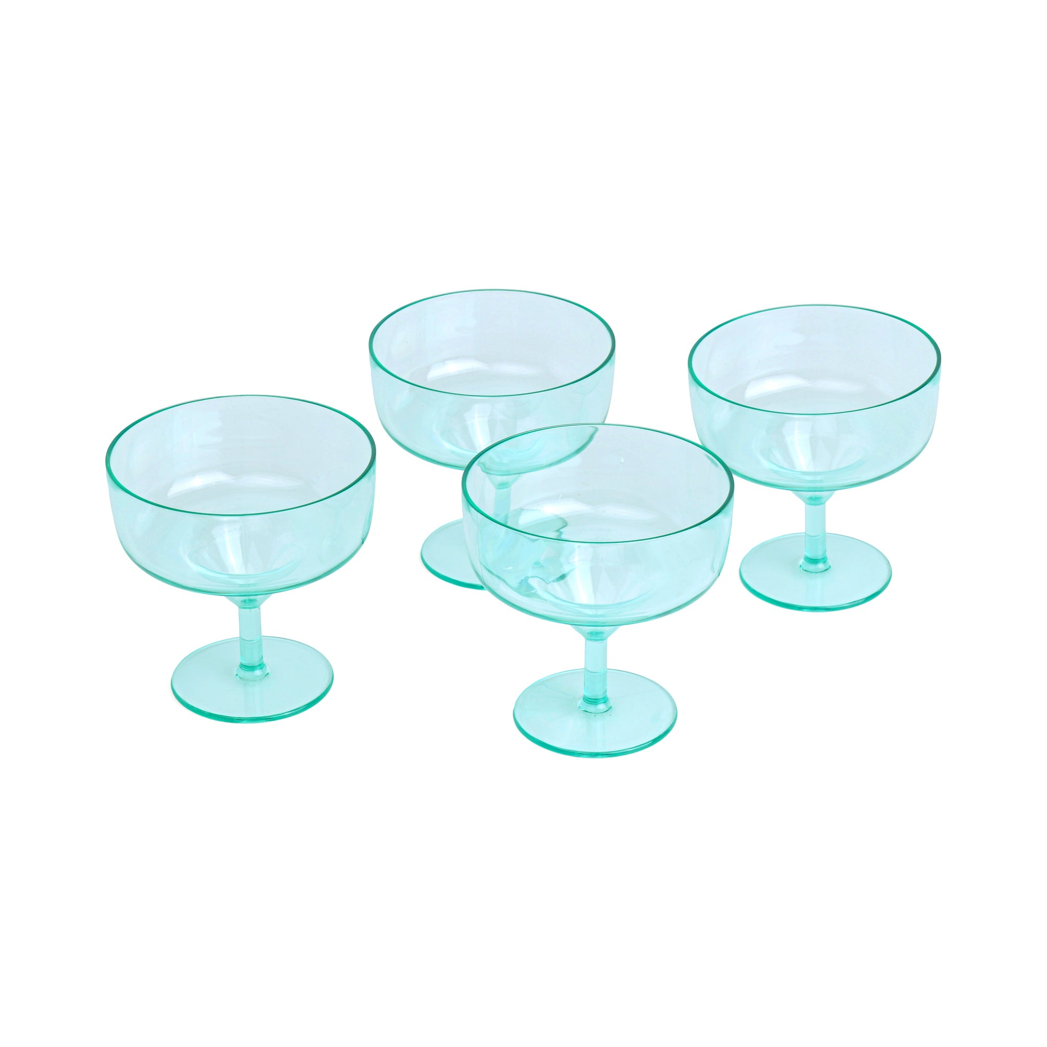 Rue Margarita Glass Mint- Set of 4