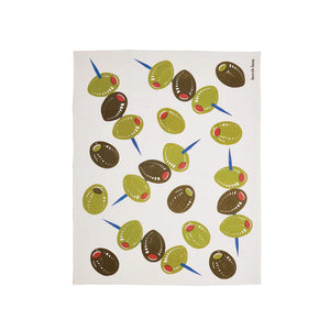 Emmy Tea Towel - Olives