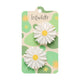 Cut-Leaf Daisy Hair Clips - Set of 2