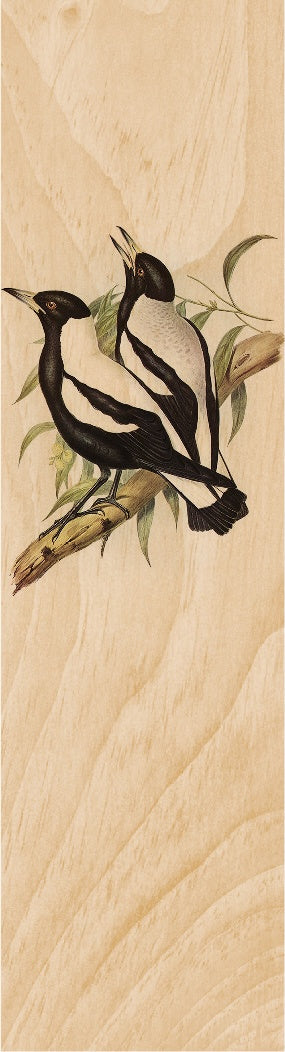 Magpie Wooden Bookmark