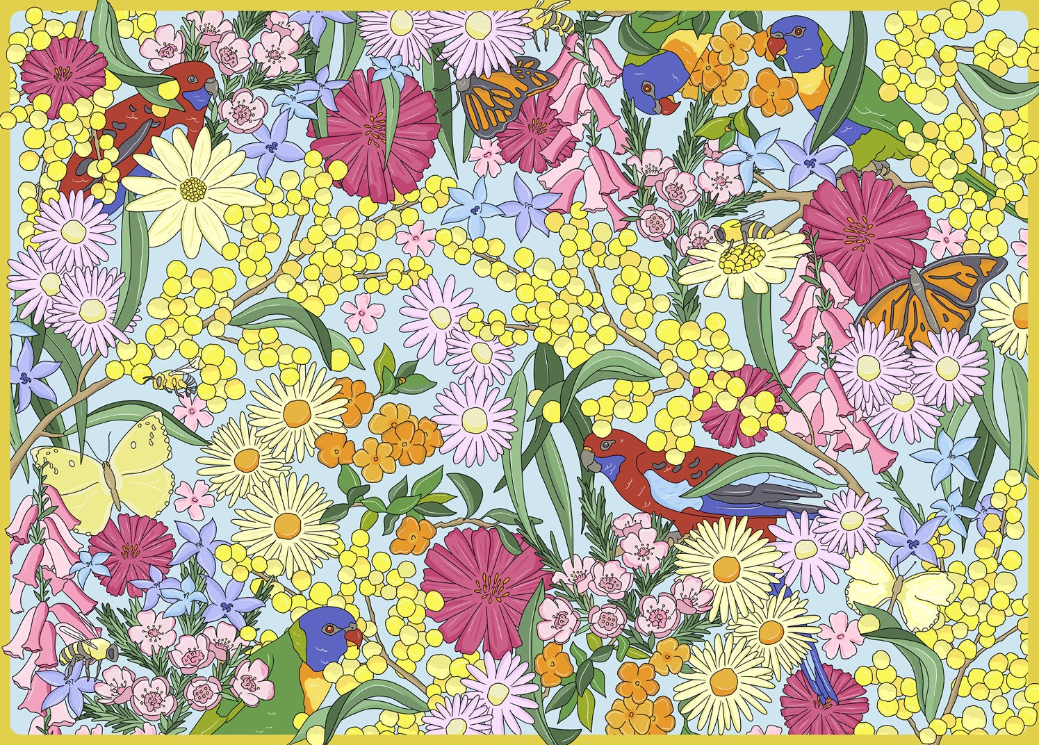In the Garden: 1000 Piece Puzzle