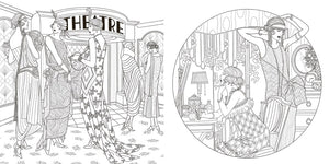 Jazz Age:  A Twenties Inspired Colouring Book