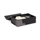 Boxed Set of 2 Jigsaw 4oz Candles - White and Black - Salted Air & Smoked Woods