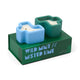 Boxed Set Of 2 Jigsaw 4 Oz Candles - Green & Blue - Wild Mint & Misted Lime