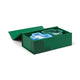 Boxed Set Of 2 Jigsaw 4 Oz Candles - Green & Blue - Wild Mint & Misted Lime