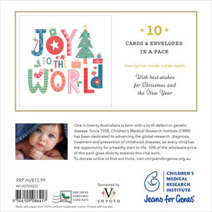 Christmas Card Wallet - CMRI - Joy To The World