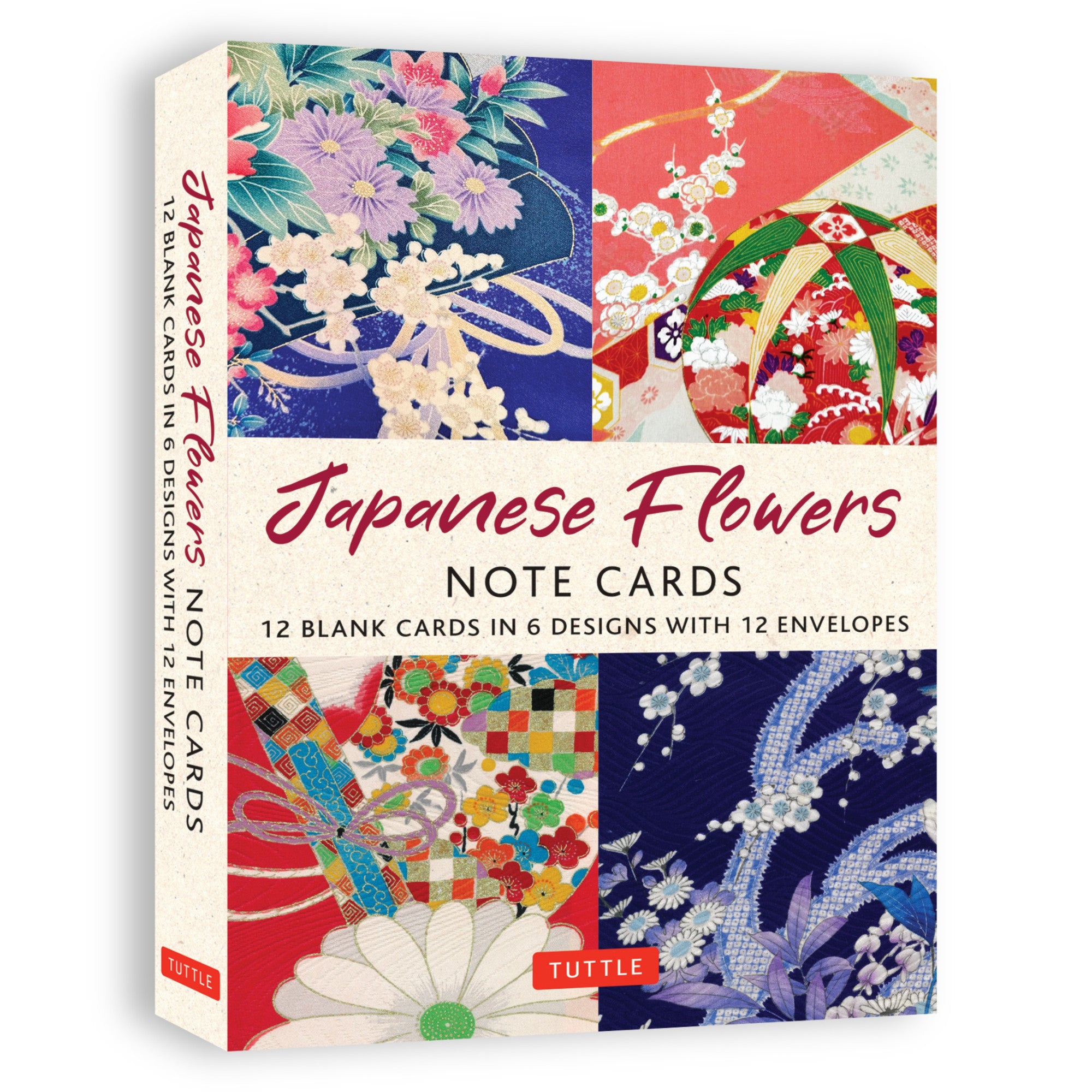 Japanese Flowers Note Cards