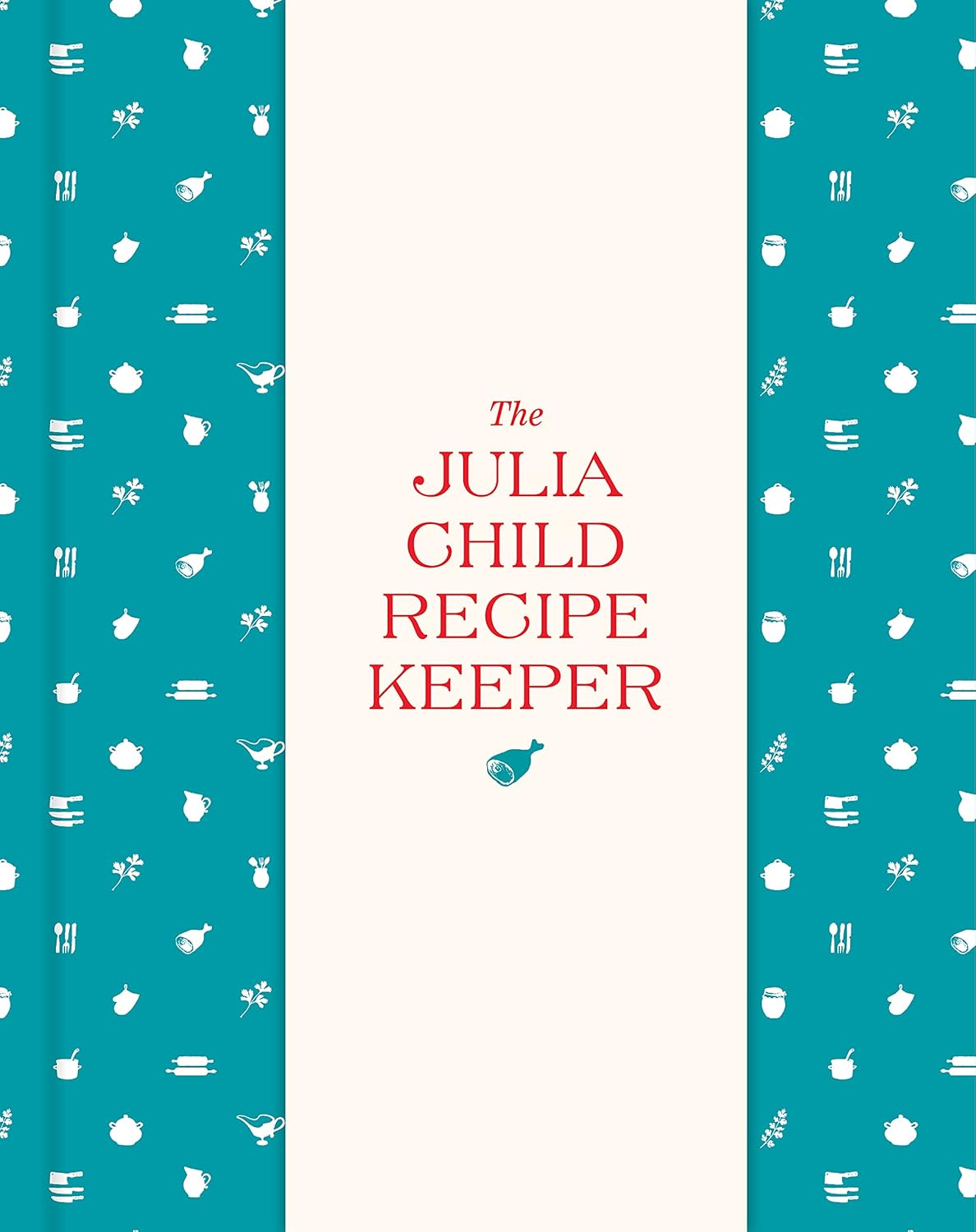 Julia Child Recipe Keeper: 24 Recipe Pockets & 6 Perforated Recipe Cards