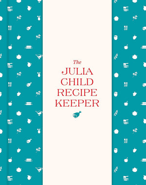 Julia Child Recipe Keeper: 24 Recipe Pockets & 6 Perforated Recipe Cards