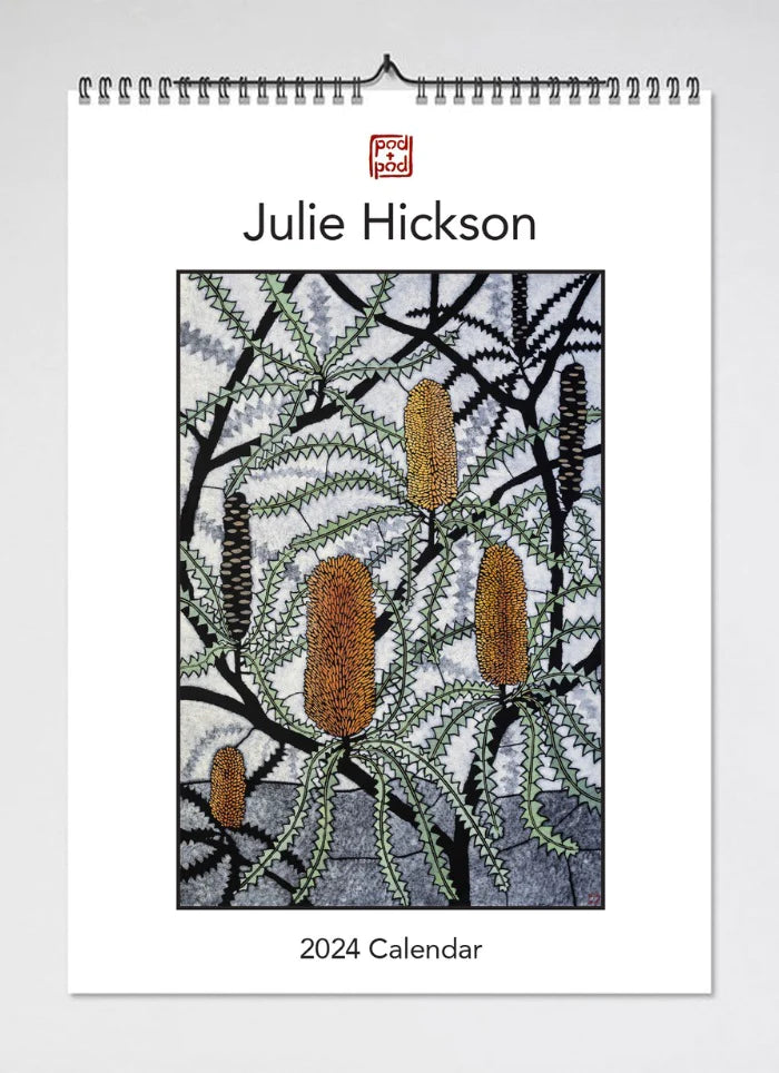Julie Hickson 2024 Wall Calendar
