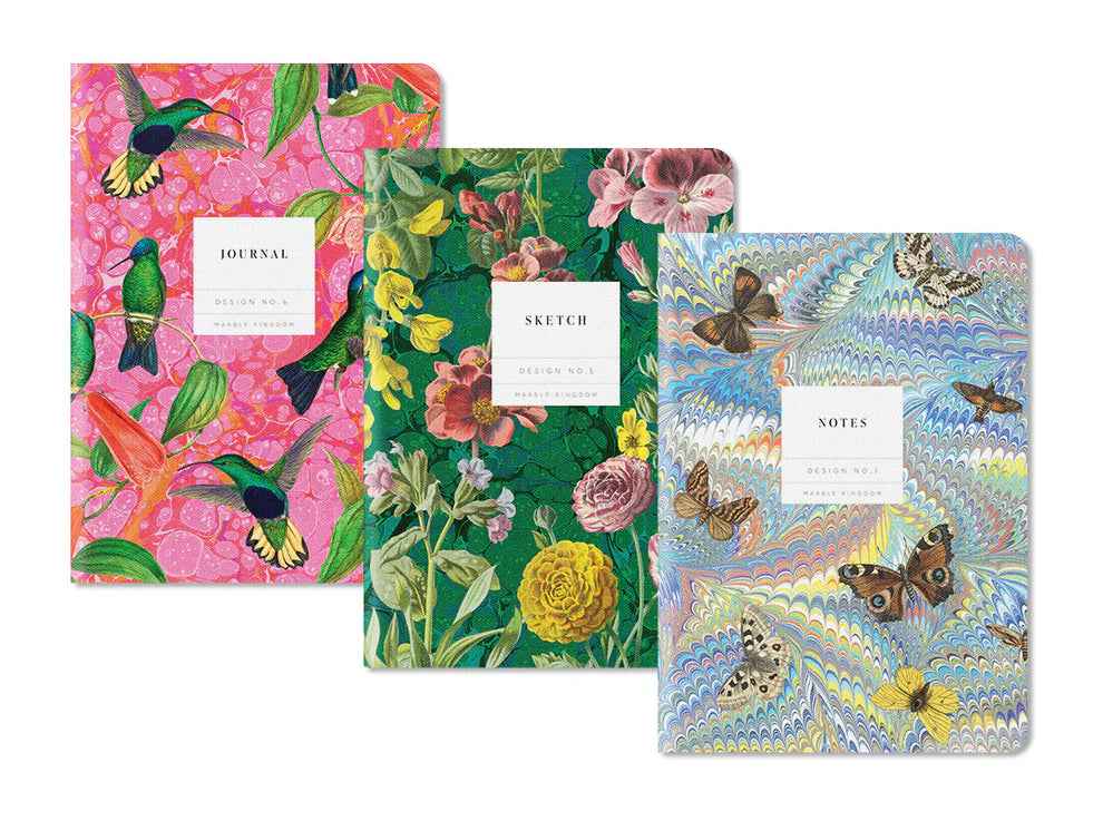 Kaleido Medium Notebook Set - Marble Kingdom