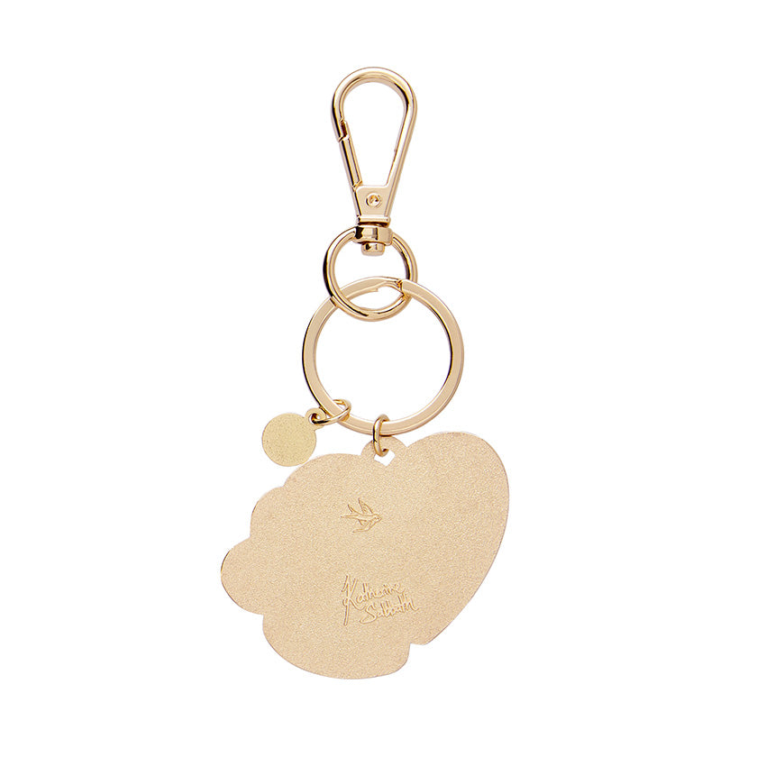 Lolly Heart Cookies Keyring