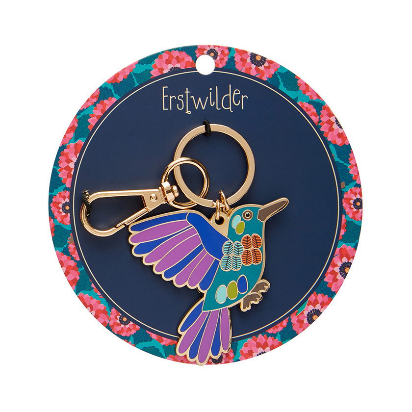 Humming Harmony Enamel Keyring