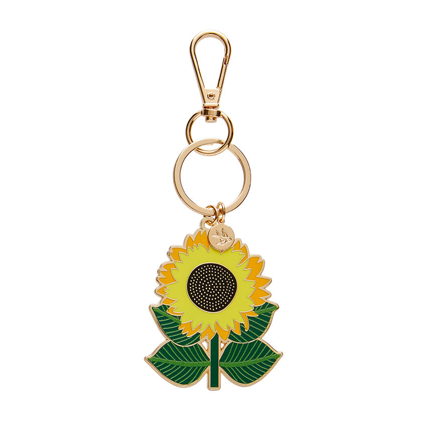 Sunshine Smiles Enamel Keyring