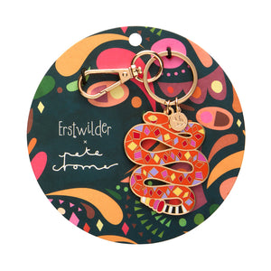 Rowdy Rattlesnake Key Ring