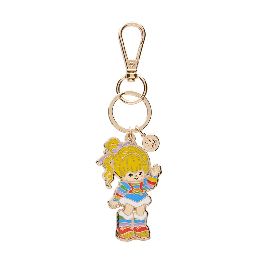 Rainbow Brite Says Hello Enamel Keyring