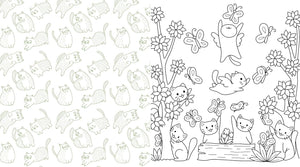 Kawaii Kitties Colouring
