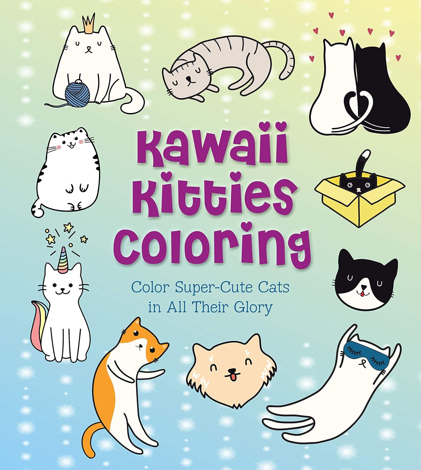 Kawaii Kitties Colouring
