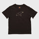 Kids Bunjil Icon Black T-shirt