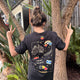 Kids Bunjil Icon Black T-shirt