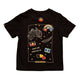 Kids Bunjil Icon Black T-shirt