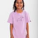 Kids Bunjil Icon Lilac T-shirt