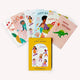 Kid's Birthday Greeting Card Boxed Set  - 6 Cards Envelopes