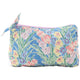 Anna Spiro Gladiolus Quilted Cotton Toiletry Purse