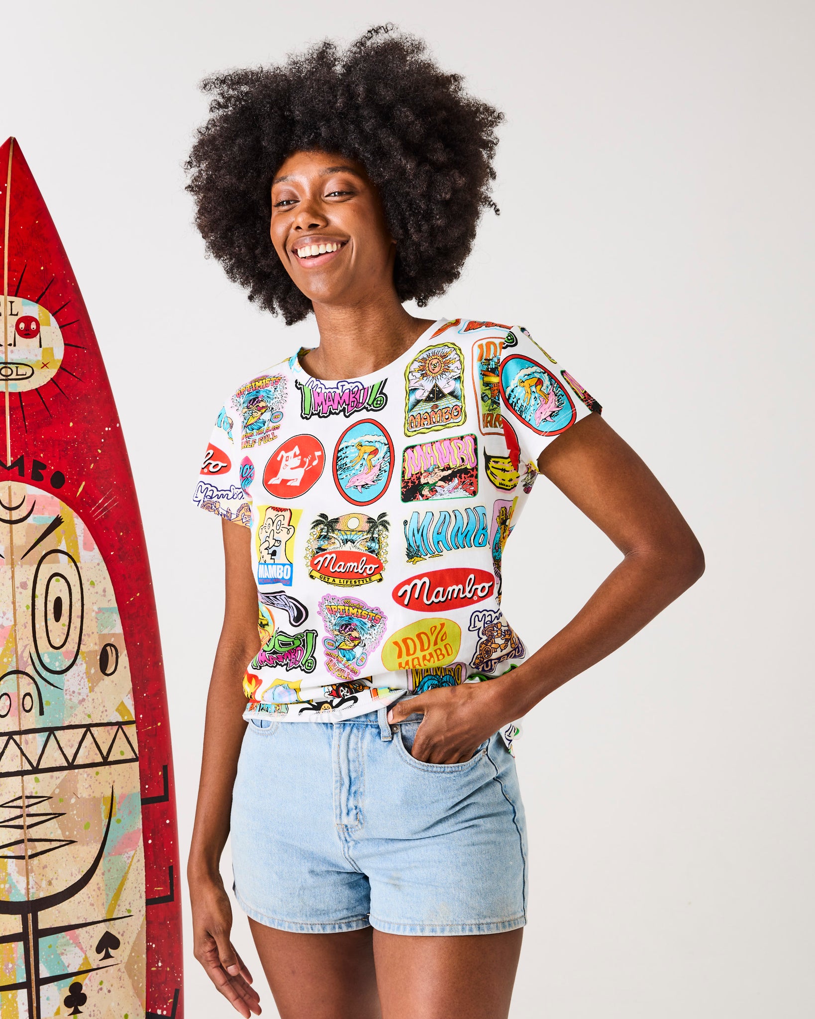 Mambo Sticker Club Tshirt