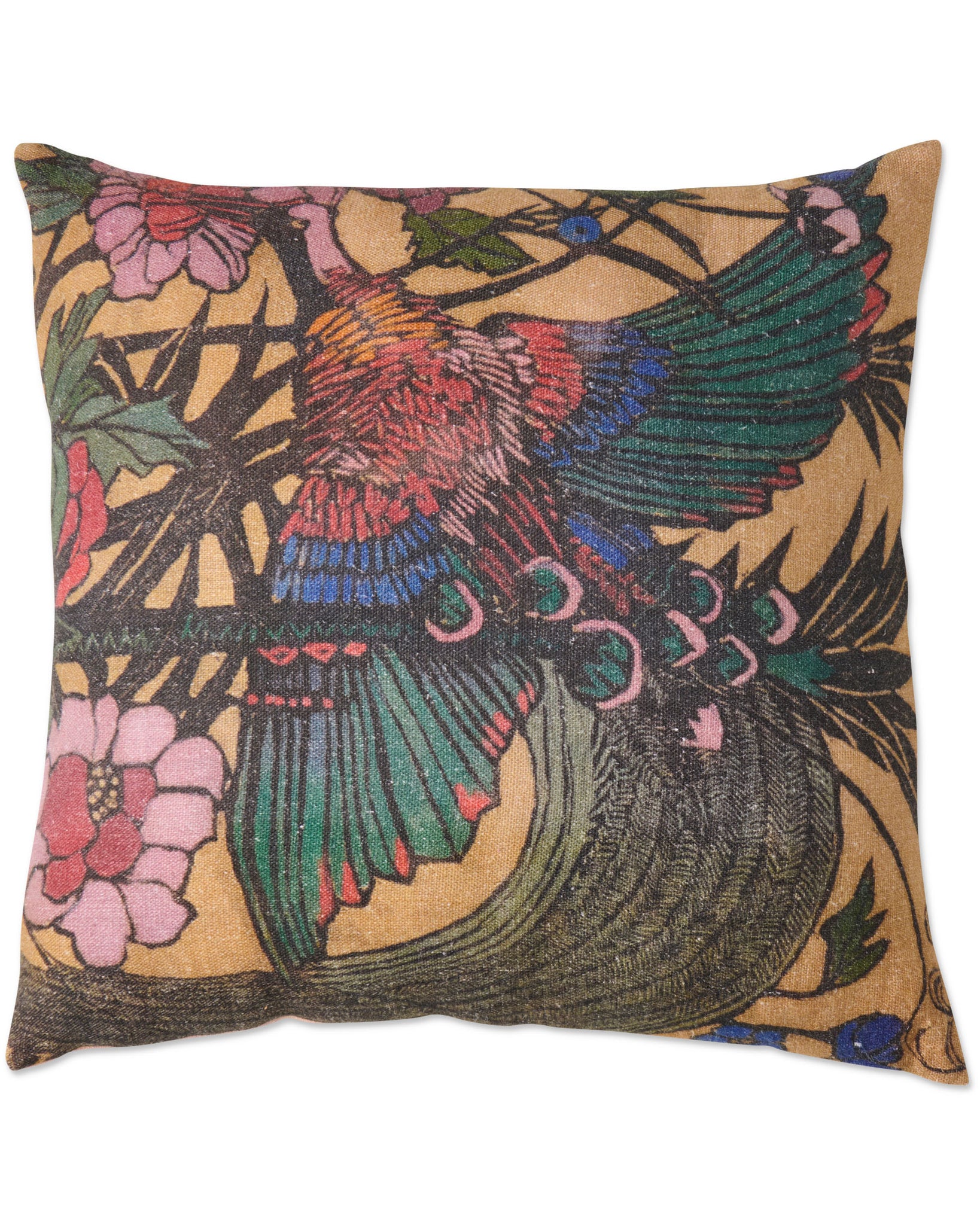 Bird of Paradise Upholstery Cushion - Margaret Preston