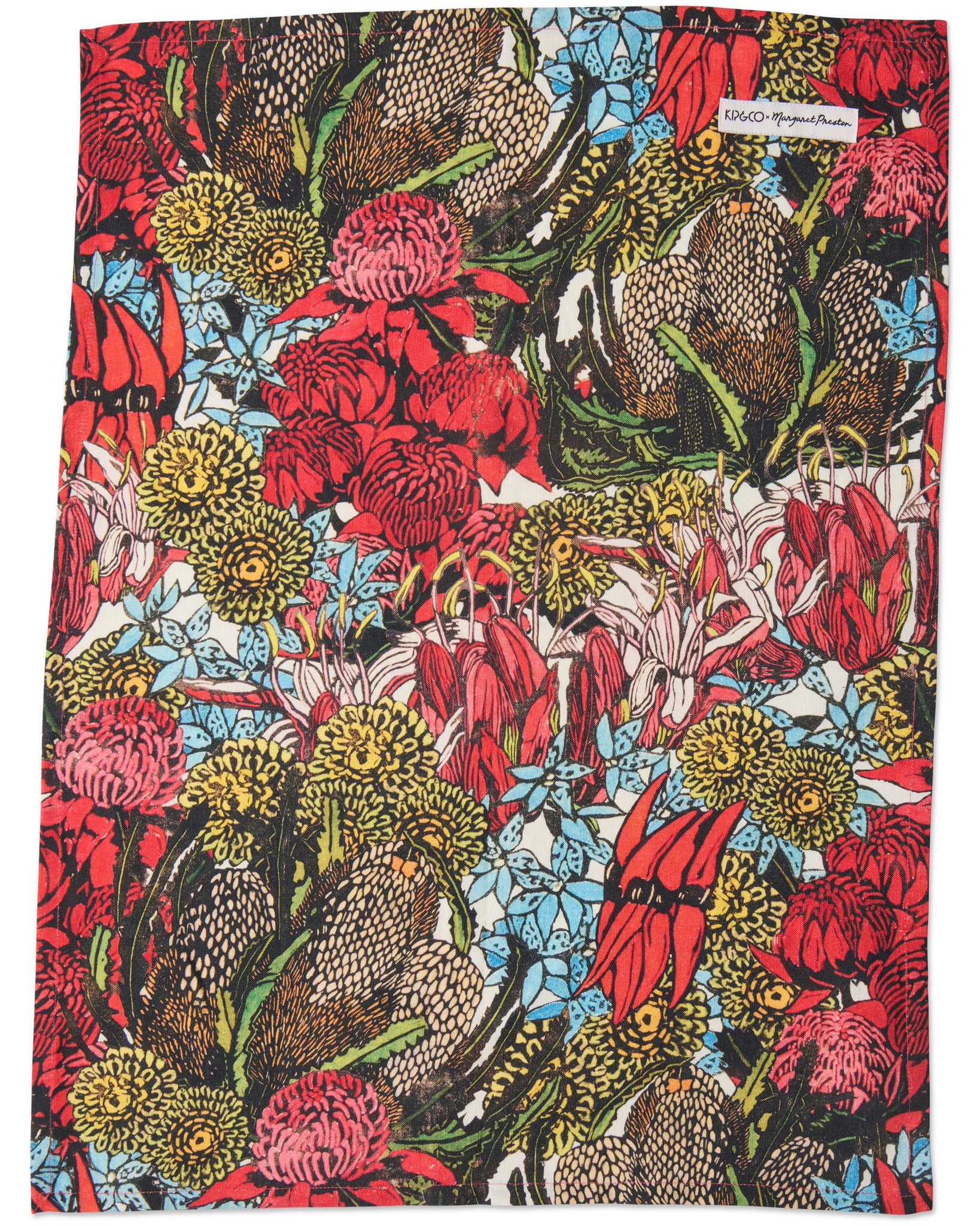Bush Natives Tea Towel - Margaret Preston