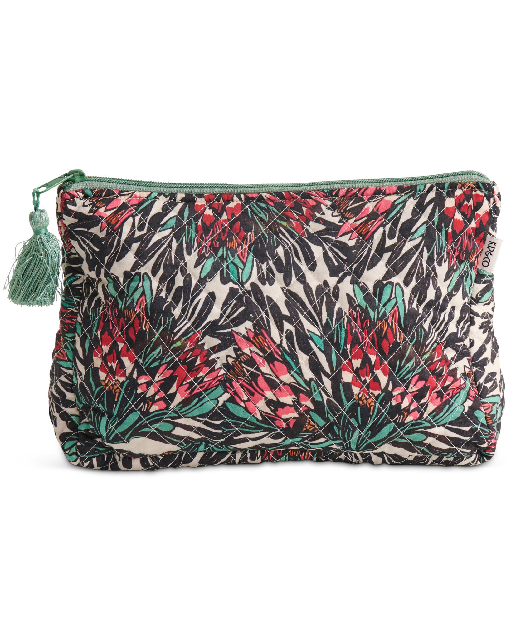 Protea Party Quilted Toiletry Purse  - Margaret Preston