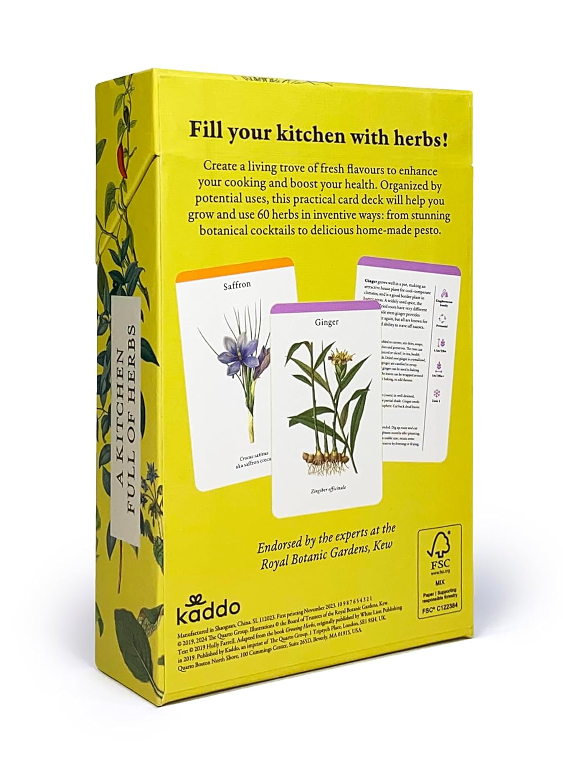 Kitchen Full of Herbs A Practical Card Deck