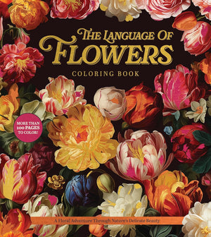 Language of Flowers Coloring Book